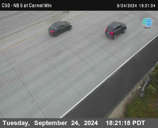 NB 5 at Carmel Mountain Rd.