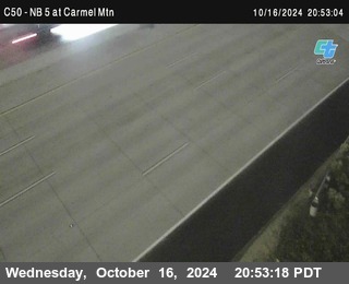 NB 5 at Carmel Mountain Rd.