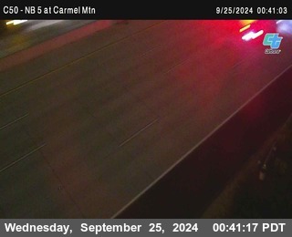 NB 5 at Carmel Mountain Rd.