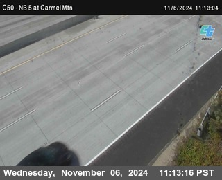 NB 5 at Carmel Mountain Rd.