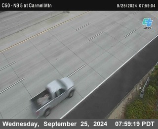 NB 5 at Carmel Mountain Rd.