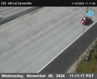 NB 5 at Carmel Mountain Rd.