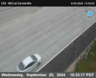 NB 5 at Carmel Mountain Rd.