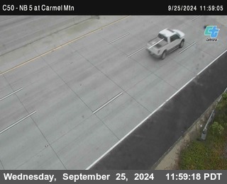 NB 5 at Carmel Mountain Rd.