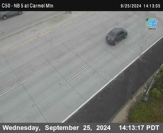 NB 5 at Carmel Mountain Rd.