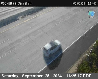 NB 5 at Carmel Mountain Rd.