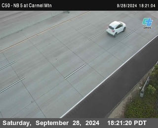 NB 5 at Carmel Mountain Rd.