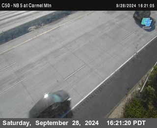 NB 5 at Carmel Mountain Rd.