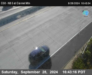 NB 5 at Carmel Mountain Rd.