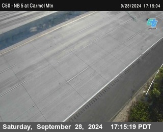 NB 5 at Carmel Mountain Rd.