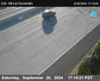 NB 5 at Carmel Mountain Rd.