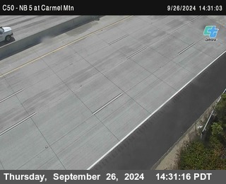 NB 5 at Carmel Mountain Rd.