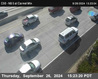 NB 5 at Carmel Mountain Rd.