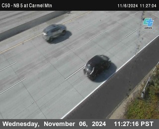 NB 5 at Carmel Mountain Rd.