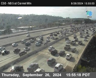 NB 5 at Carmel Mountain Rd.