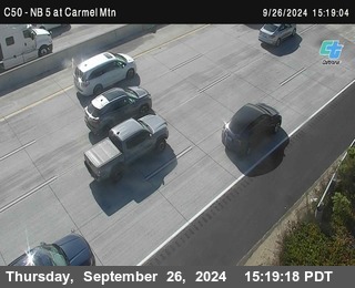 NB 5 at Carmel Mountain Rd.