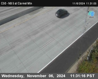 NB 5 at Carmel Mountain Rd.