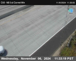 NB 5 at Carmel Mountain Rd.