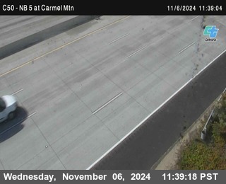 NB 5 at Carmel Mountain Rd.