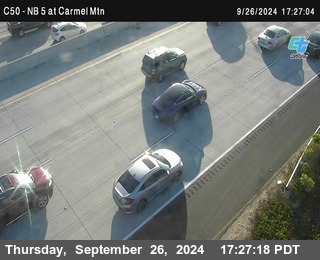 NB 5 at Carmel Mountain Rd.