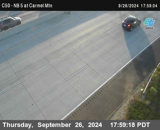 NB 5 at Carmel Mountain Rd.