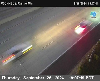 NB 5 at Carmel Mountain Rd.