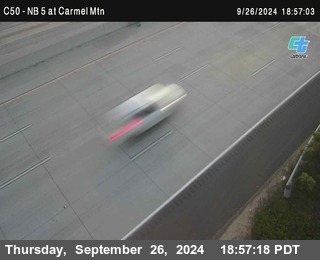 NB 5 at Carmel Mountain Rd.