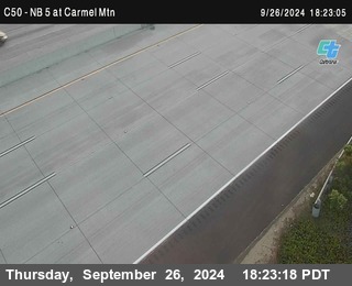 NB 5 at Carmel Mountain Rd.