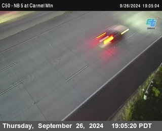 NB 5 at Carmel Mountain Rd.