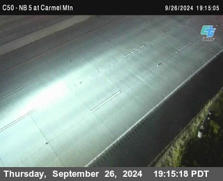 NB 5 at Carmel Mountain Rd.