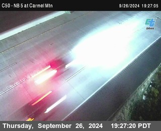 NB 5 at Carmel Mountain Rd.