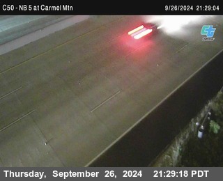 NB 5 at Carmel Mountain Rd.