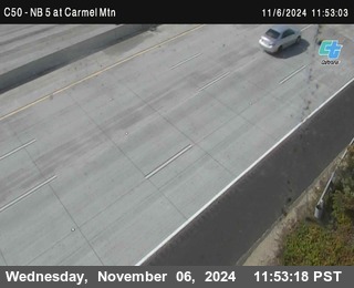 NB 5 at Carmel Mountain Rd.