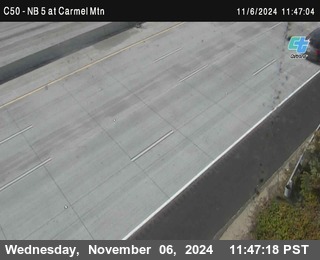 NB 5 at Carmel Mountain Rd.