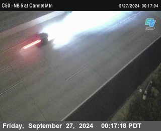 NB 5 at Carmel Mountain Rd.