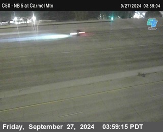 NB 5 at Carmel Mountain Rd.