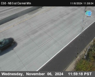 NB 5 at Carmel Mountain Rd.