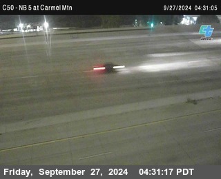 NB 5 at Carmel Mountain Rd.