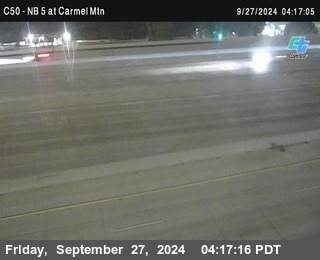 NB 5 at Carmel Mountain Rd.