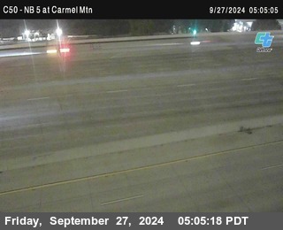 NB 5 at Carmel Mountain Rd.