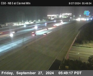 NB 5 at Carmel Mountain Rd.