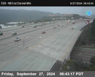 NB 5 at Carmel Mountain Rd.