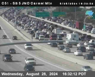 SB 5 at Carmel Mountain Rd.