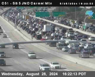 SB 5 at Carmel Mountain Rd.