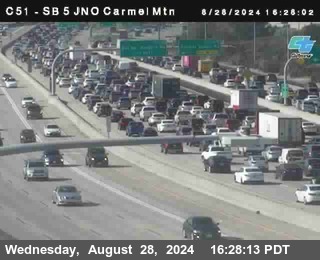 SB 5 at Carmel Mountain Rd.