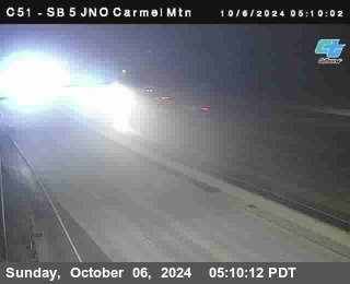 SB 5 at Carmel Mountain Rd.