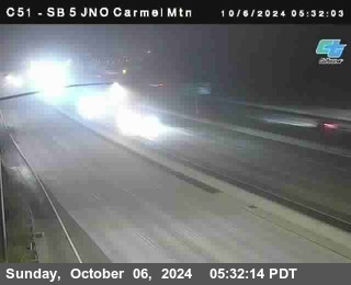 SB 5 at Carmel Mountain Rd.