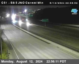 SB 5 at Carmel Mountain Rd.