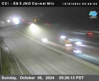 SB 5 at Carmel Mountain Rd.