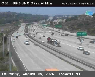 SB 5 at Carmel Mountain Rd.